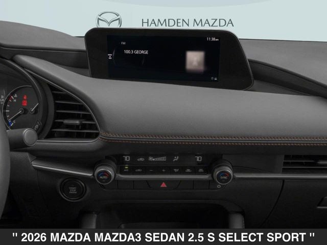 2026 Mazda Mazda3 Sedan 2.5 S Select Sport