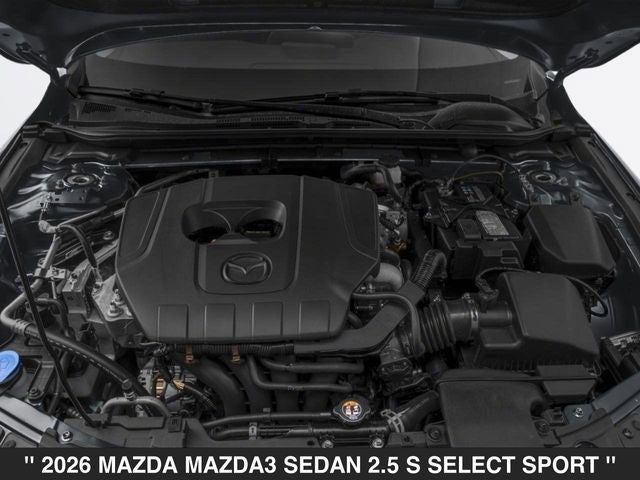 2026 Mazda Mazda3 Sedan 2.5 S Select Sport