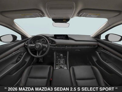 2026 Mazda Mazda3 Sedan 2.5 S Select Sport