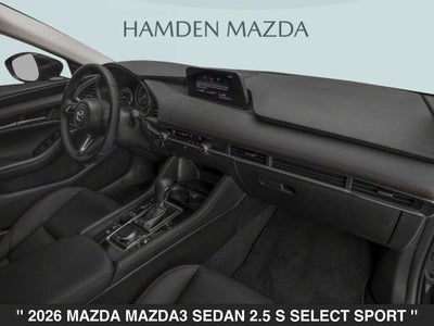 2026 Mazda Mazda3 Sedan 2.5 S Select Sport
