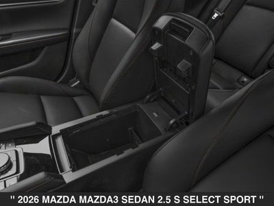 2026 Mazda Mazda3 2.5 S Select Sport