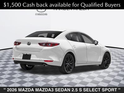 2026 Mazda Mazda3 2.5 S Select Sport