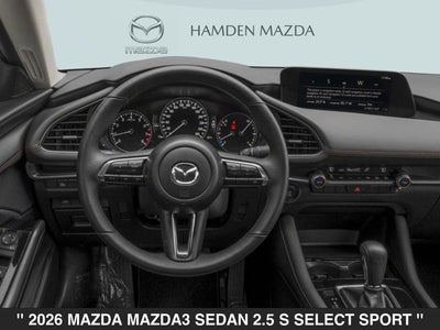 2026 Mazda Mazda3 2.5 S Select Sport