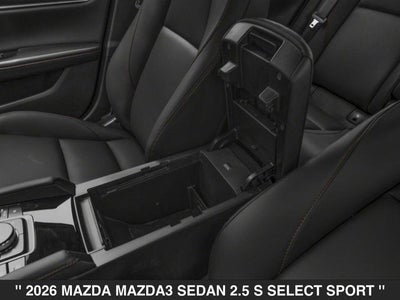 2026 Mazda Mazda3 2.5 S Select Sport