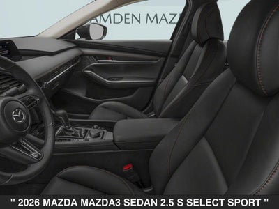 2026 Mazda Mazda3 2.5 S Select Sport