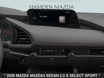 2026 Mazda Mazda3 2.5 S Select Sport