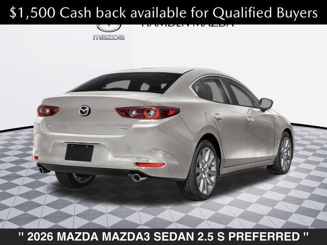 2026 Mazda Mazda3 Sedan 2.5 S Preferred