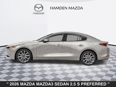 2026 Mazda Mazda3 Sedan 2.5 S Preferred