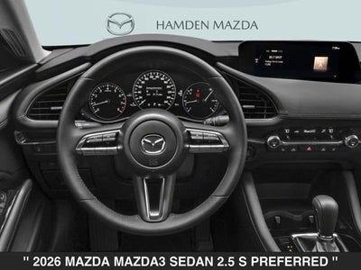 2026 Mazda Mazda3 Sedan 2.5 S Preferred
