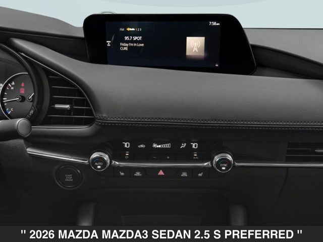2026 Mazda Mazda3 Sedan 2.5 S Preferred