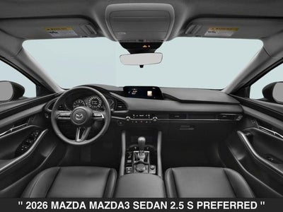 2026 Mazda Mazda3 Sedan 2.5 S Preferred