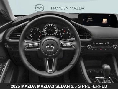 2026 Mazda Mazda3 Sedan 2.5 S Preferred