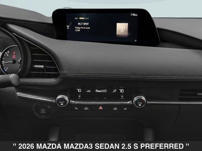 2026 Mazda Mazda3 Sedan 2.5 S Preferred