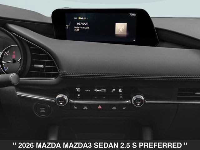 2026 Mazda Mazda3 Sedan 2.5 S Preferred