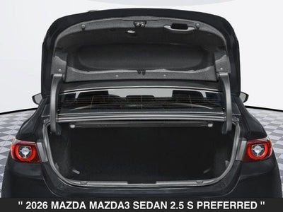 2026 Mazda Mazda3 Sedan 2.5 S Preferred