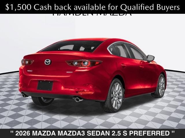 2026 Mazda Mazda3 Sedan 2.5 S Preferred
