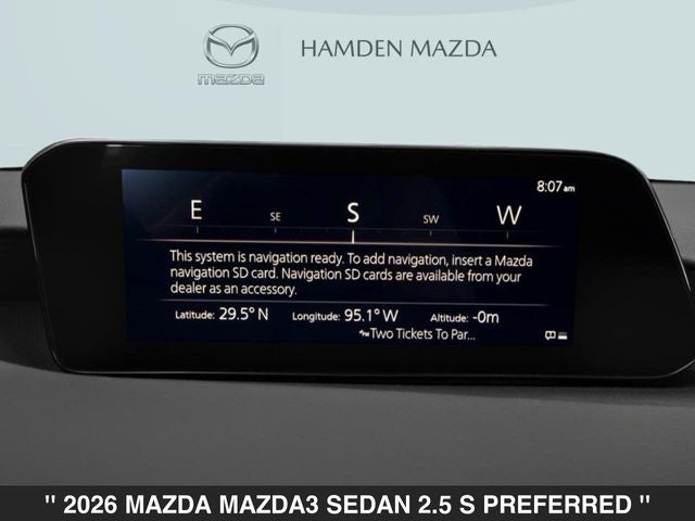 2026 Mazda Mazda3 2.5 S Preferred