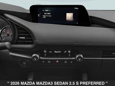2026 Mazda Mazda3 2.5 S Preferred