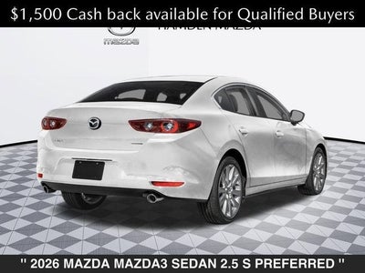 2026 Mazda Mazda3 Sedan 2.5 S Preferred