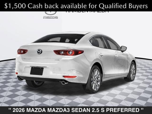 2026 Mazda Mazda3 Sedan 2.5 S Preferred