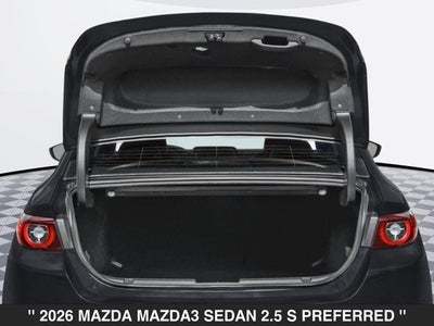 2026 Mazda Mazda3 Sedan 2.5 S Preferred