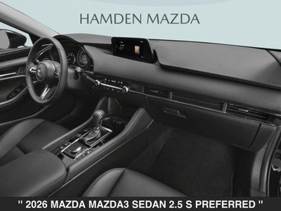 2026 Mazda Mazda3 Sedan 2.5 S Preferred