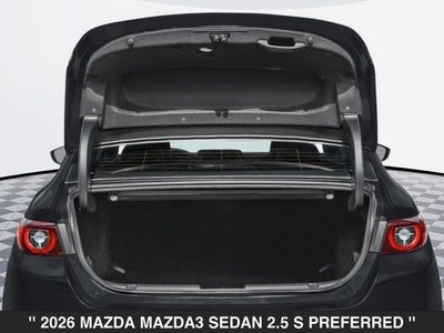 2026 Mazda Mazda3 Sedan 2.5 S Preferred
