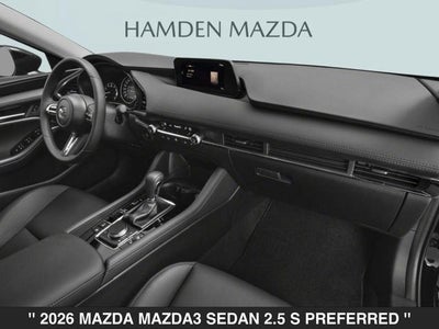 2026 Mazda Mazda3 Sedan 2.5 S Preferred