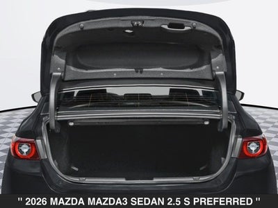 2026 Mazda Mazda3 Sedan 2.5 S Preferred