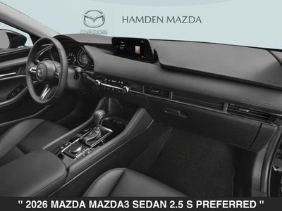 2026 Mazda Mazda3 Sedan 2.5 S Preferred