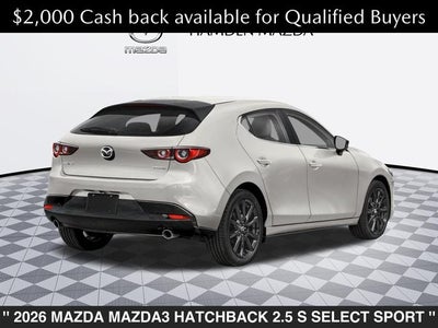 2026 Mazda Mazda3 2.5 S Select Sport