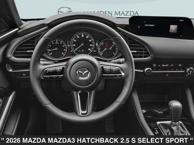 2026 Mazda Mazda3 Hatchback 2.5 S Select Sport