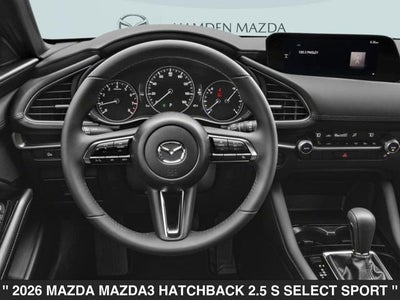 2026 Mazda Mazda3 Hatchback 2.5 S Select Sport