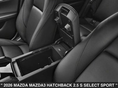 2026 Mazda Mazda3 Hatchback 2.5 S Select Sport
