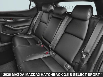 2026 Mazda Mazda3 Hatchback 2.5 S Select Sport