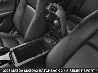 2026 Mazda Mazda3 Hatchback 2.5 S Select Sport
