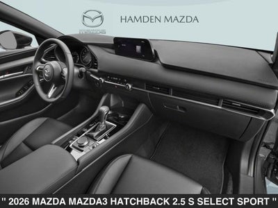 2026 Mazda Mazda3 Hatchback 2.5 S Select Sport
