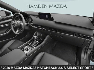 2026 Mazda Mazda3 Hatchback 2.5 S Select Sport