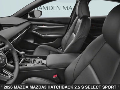 2026 Mazda Mazda3 Hatchback 2.5 S Select Sport