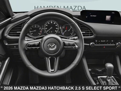 2026 Mazda Mazda3 Hatchback 2.5 S Select Sport