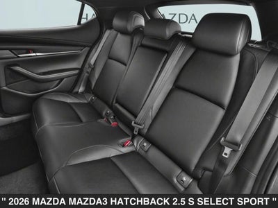 2026 Mazda Mazda3 Hatchback 2.5 S Select Sport