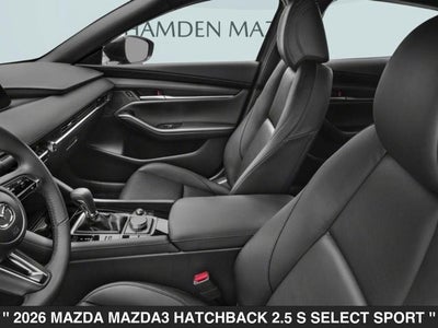 2026 Mazda Mazda3 Hatchback 2.5 S Select Sport