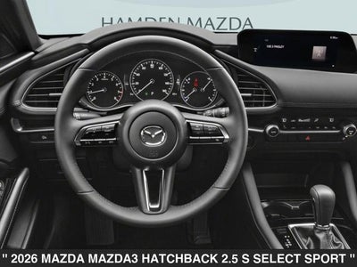 2026 Mazda Mazda3 Hatchback 2.5 S Select Sport