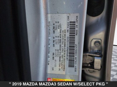 2019 Mazda Mazda3 Select