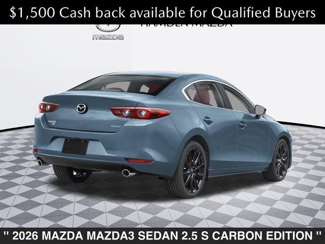 2026 Mazda Mazda3 2.5 S Carbon Edition