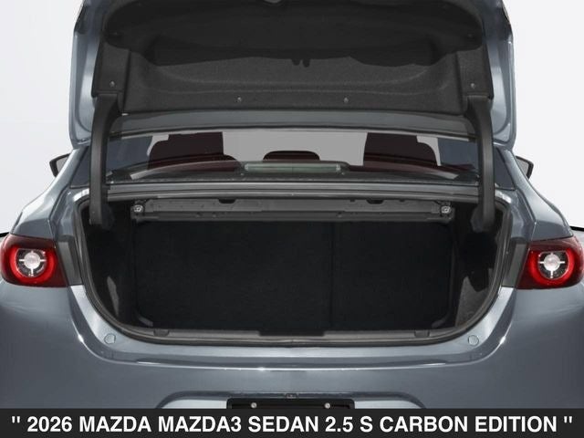 2026 Mazda Mazda3 Sedan 2.5 S Carbon Edition AWD