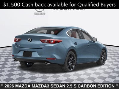 2026 Mazda Mazda3 2.5 S Carbon Edition