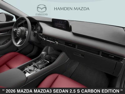 2026 Mazda Mazda3 2.5 S Carbon Edition
