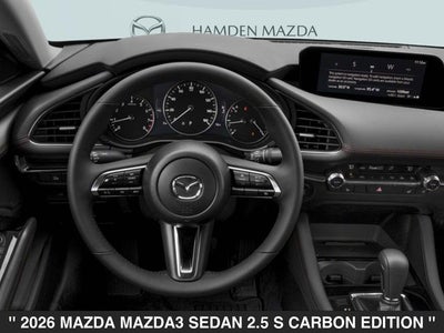 2026 Mazda Mazda3 2.5 S Carbon Edition