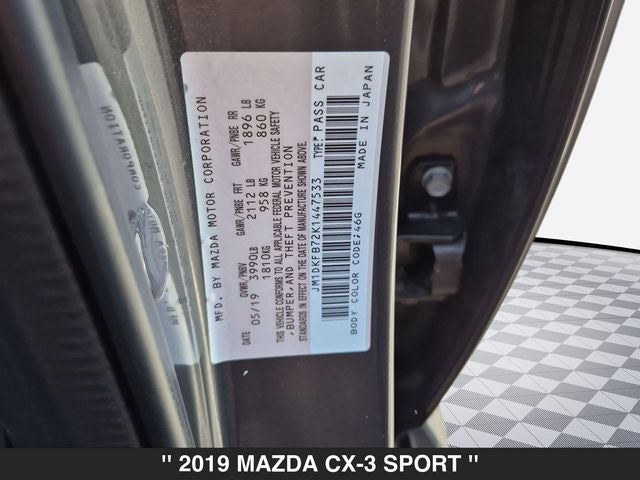 2019 Mazda CX-3 Sport